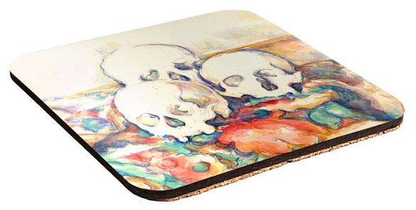 Podkładka pod kubek Trzy czaszki Paul Cezanne