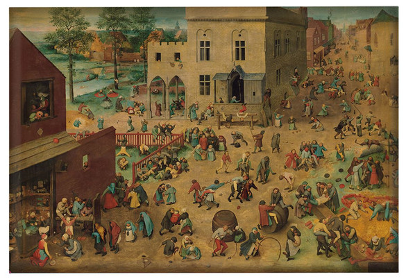 Magnes Zabawy dziecięce Pieter Bruegel starszy
