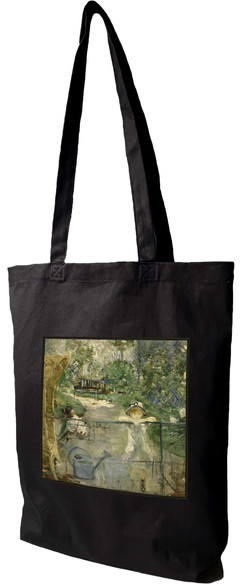 Torba z naszywką Wiklinowy fotel Berthe Morisot