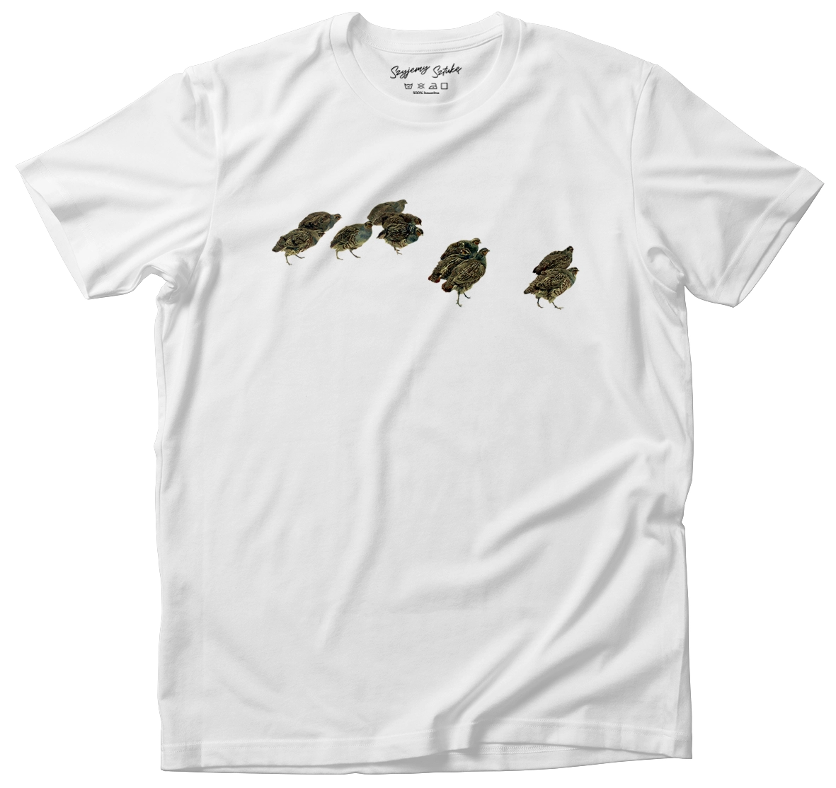 Koszulka ze sztuką Szyjemy Sztukę