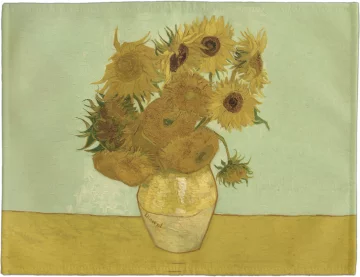 Podkładka na stół Martwa natura: wazon z piętnastoma słonecznikami Vincent Van Gogh