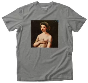 Koszulka z naszywką La Fornarina Rafael Santi