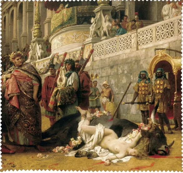 Ściereczka do okularów Dirce chrześcijańska Henryk Siemiradzki