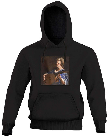Bluza z naszywką Autoportret jako lutnistka Artemisia Gentileschi
