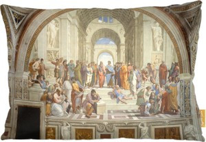 Poduszka Szkoła Ateńska Rafael Santi