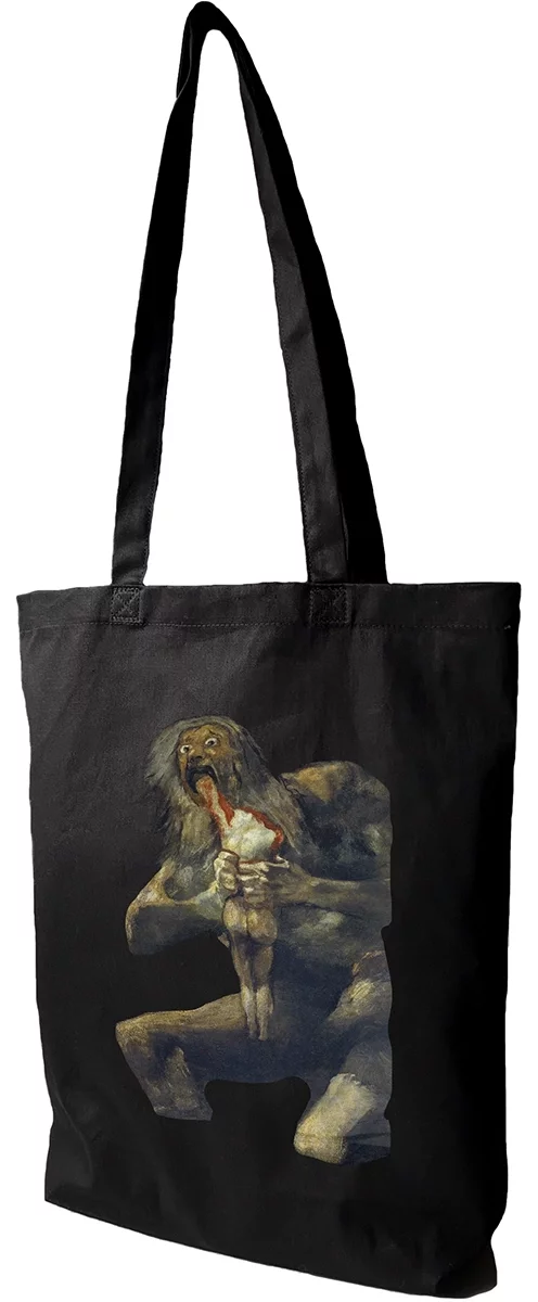Torba bawełniana Saturn pożerający własne dzieci Francisco Goya