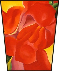 Ekran czerwona kanna Georgia O’Keeffe