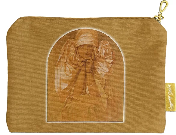 Kosmetyczka mini Portret córki Artysty – Jarosławy Alfons Mucha