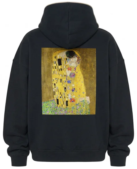 Bluza oversize Pocałunek Gustav Klimt