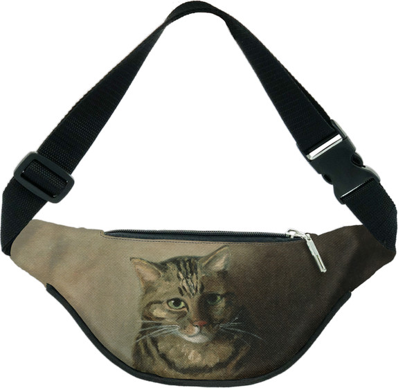 Nerka Studium głowy kota tabby Louis Wain