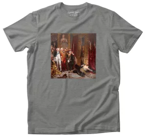 Koszulka z naszywką Rejtan - Upadek Polski Jan Matejko