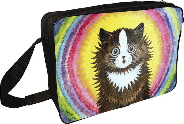 Torba na ramię Kot w tęczy Louis Wain