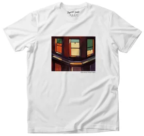 Koszulka z nadrukiem Okna nocne Edward Hopper