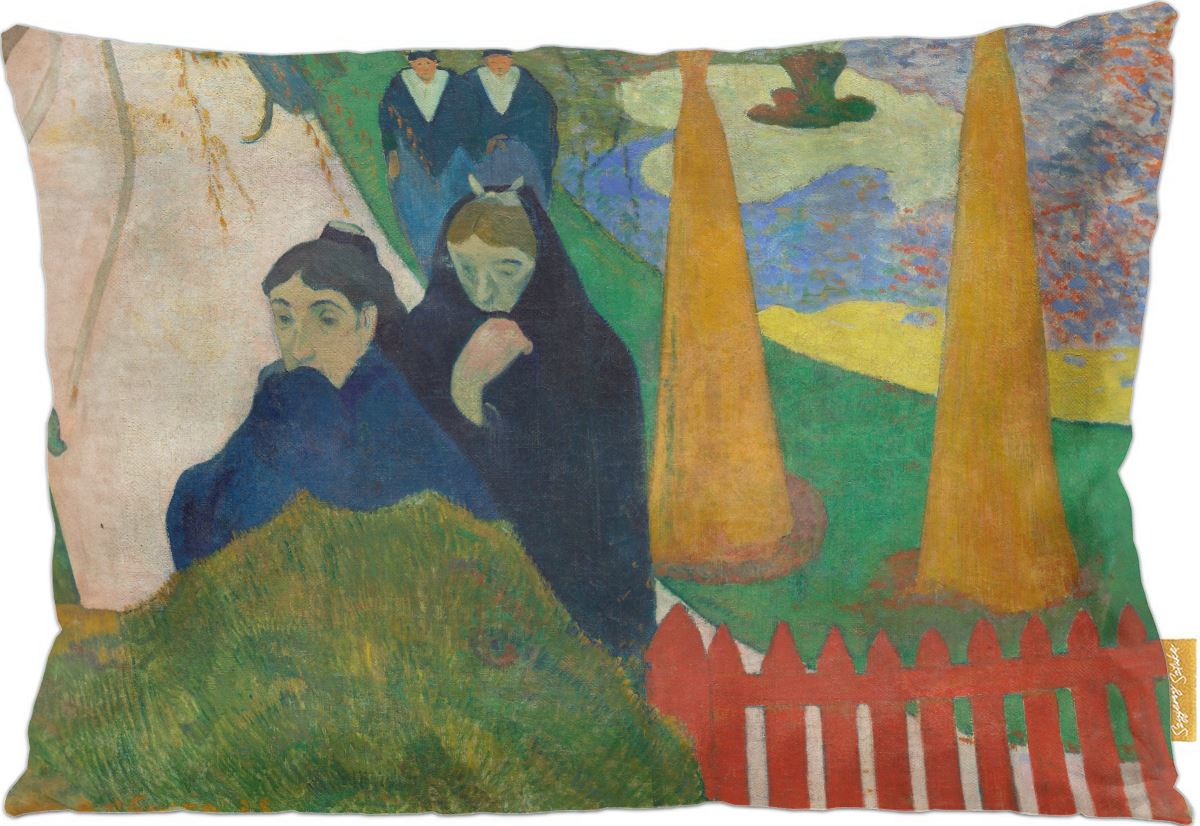 Poduszka dekoracyjna na prezent z obrazem Arlésiennes (Mistral) Paul Gauguin Szyjemy Sztukę