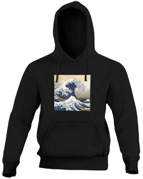Bluza z naszywką Wielka fala w Kanagawie Katsushika Hokusai