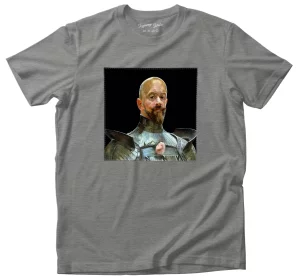 Koszulka z naszywką Autoportret w zbroi Jacek Malczewski