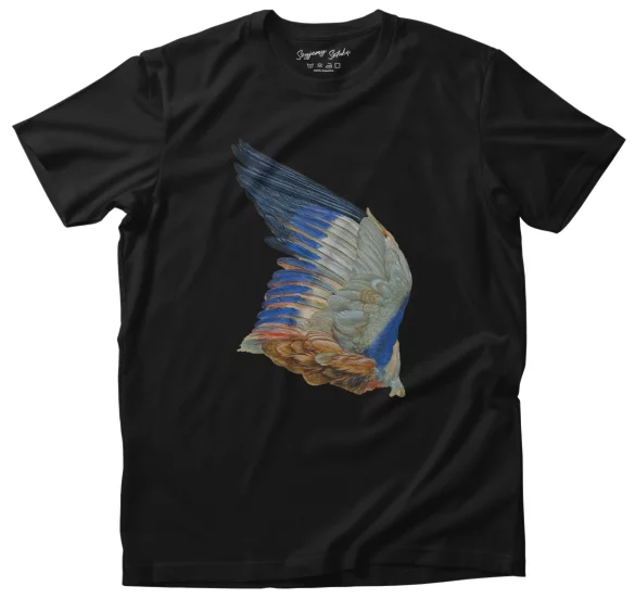 Koszulka Skrzydło niebieskiego walca, Kopia oryginału Albrechta Durera Hans Hoffmann