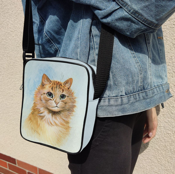 Torba Listonoszka Imbirowy Tom Louis Wain