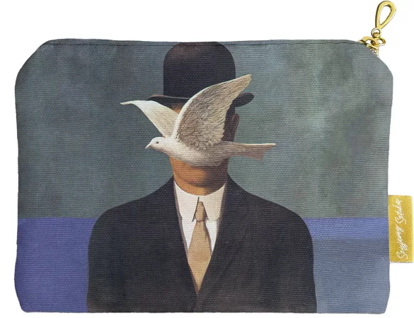 Kosmetyczka mini Mężczyzna w meloniku René Magritte