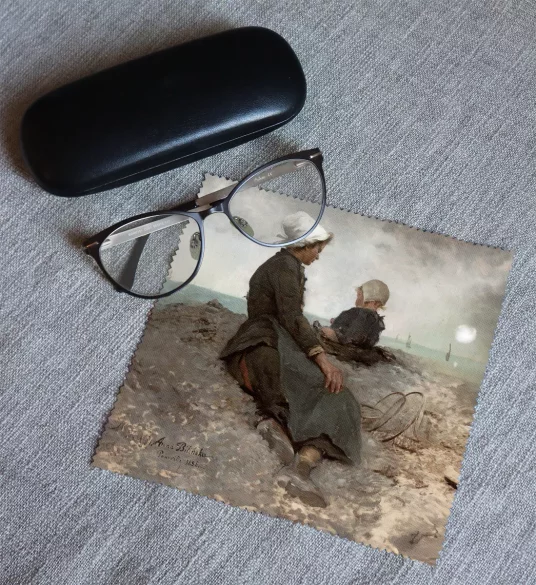 Ściereczka do okularów Nad morzem Anna Bilińska-Bohdanowiczowa