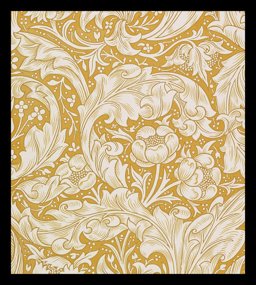 Naszywka Bachelors Button William Morris