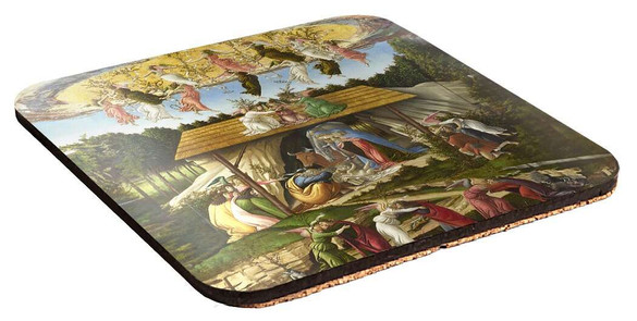 Podkładka pod kubek Mistyczne narodzenie Sandro Botticelli