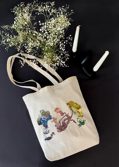 Torba bawełniana Tworzenie świata Witkacy