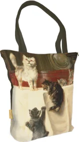 Torba na ramię shopper Koty William Henry Hamilton Trood