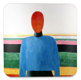 Podkładka pod kubek Popiersie kobiety Kazimir Severinovich Malevich