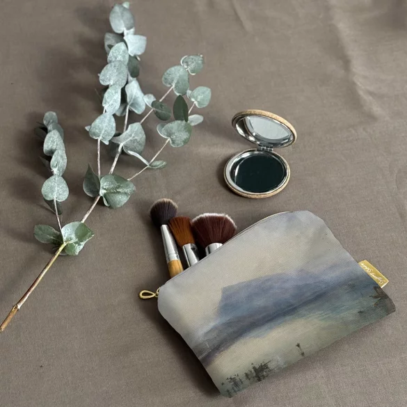 Kosmetyczka mini Błękitny Rigi, wschód słońca William Turner