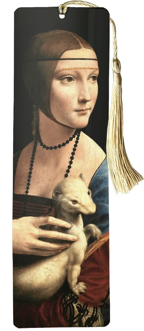 Zakładka do książki Dama z gronostajem Leonardo da Vinci