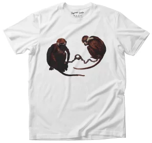 Koszulka Dwie małpy Pieter Bruegel starszy