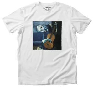 Koszulka z nadrukiem Stary gitarzysta Pablo Picasso