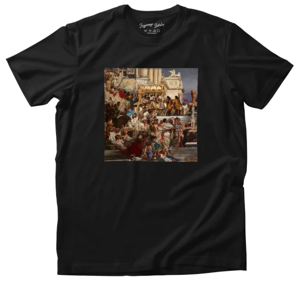 Koszulka z naszywką Pochodnie Nerona Henryk Siemiradzki