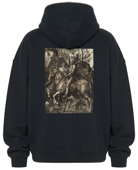 Bluza oversize Rycerz, Śmierć i Diabeł Albrecht Dürer