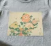 Bluzka damska Chryzantemy i pszczoła Katsushika Hokusai