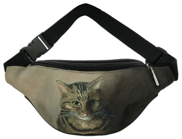 Nerka Studium głowy kota tabby Louis Wain