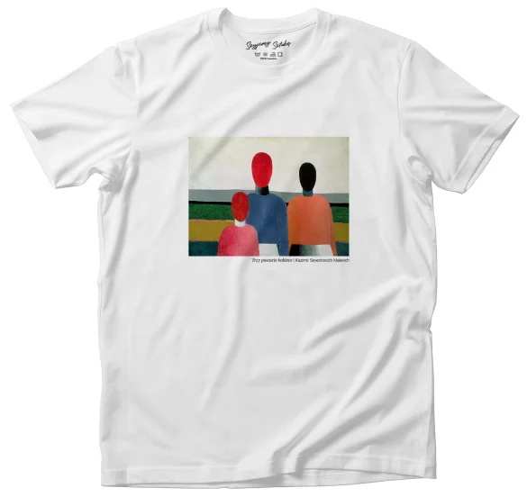 Koszulka z nadrukiem Trzy postacie kobiece Kazimir Severinovich Malevich