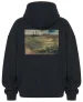Bluza oversize Krajobraz z kominami Edgar Degas