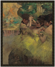Naszywka Żółte tancerki (ze skrzydłami) Edgar Degas