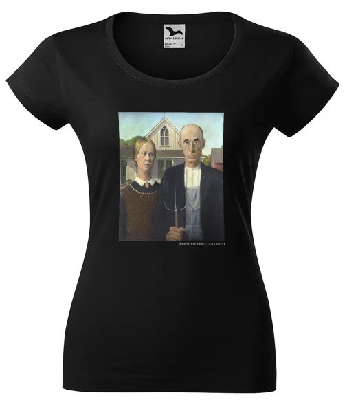 Bluzka damska American Gothic Grant Wood