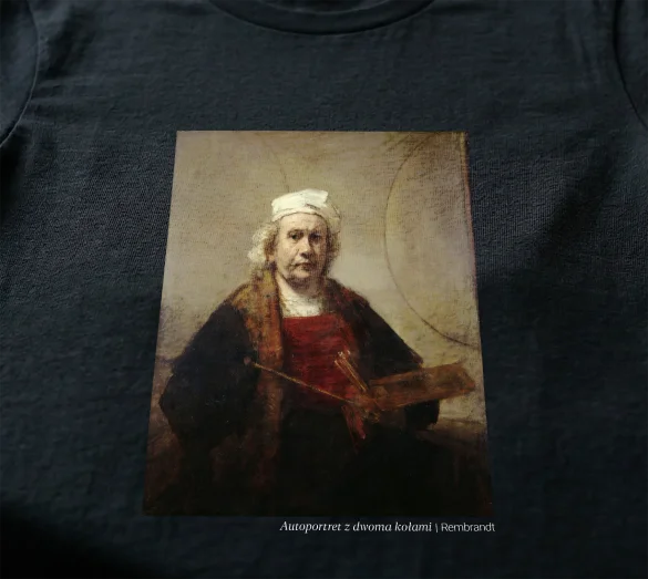 Bluzka damska Autoportret z dwoma kołami Rembrandt