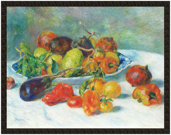 Naszywka Owoce Midi Pierre-Auguste Renoir