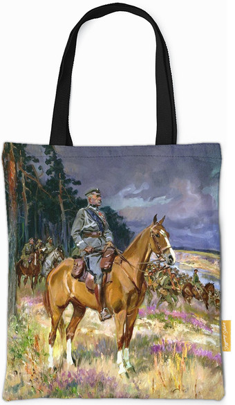 Torba na ramię Józef Piłsudski na Kasztance Wojciech Kossak