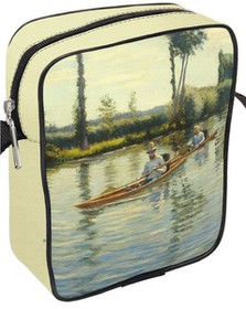 Torba listonoszka Rejs łodzią na rzece Yerres Gustave Caillebotte