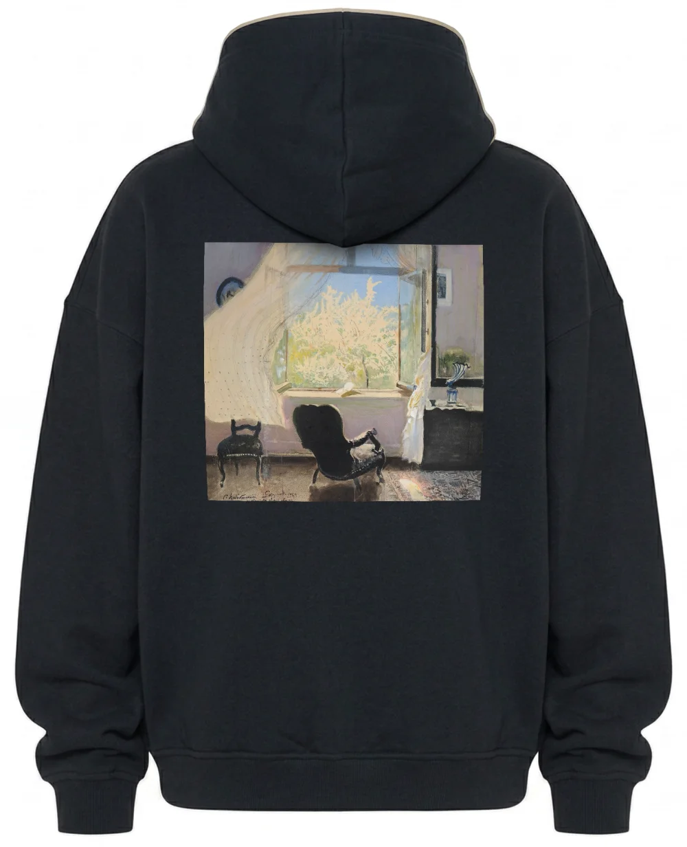Bluza oversize Wiosna – wnętrze pracowni artysty (Wiosna w Gościeradzu) Leon Wyczółkowski