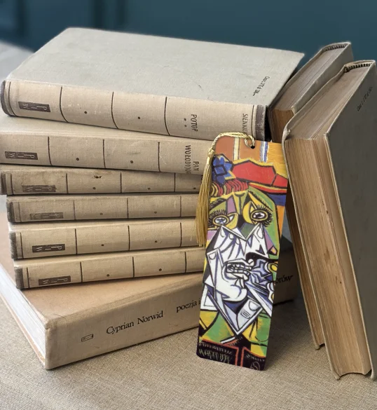 Zakładka do książki Płacząca kobieta Pablo Picasso