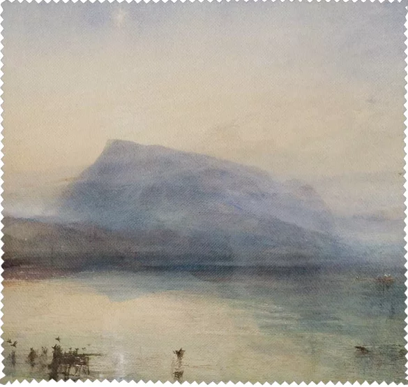 Ściereczka do okularów Błękitny Rigi, wschód słońca William Turner