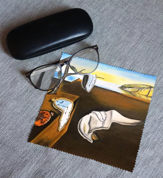 Ściereczka do okularów Trwałość pamięci Salvador Dali