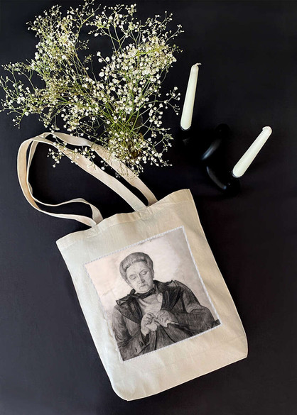 Torba z naszywką Portret Matki Witkacy
